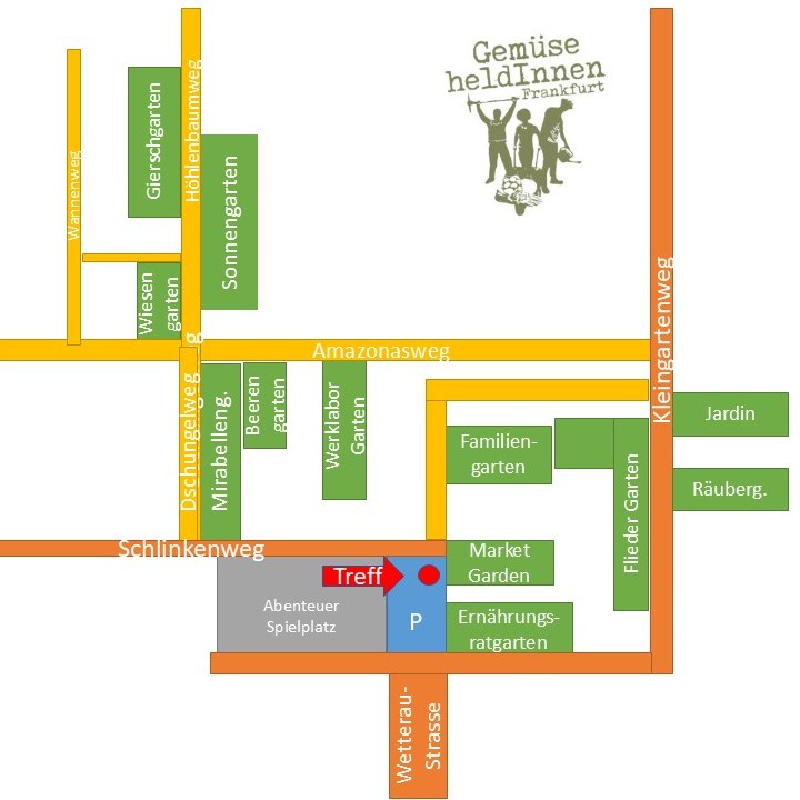 Gärten der GemüseheldInnen in der Grünen Lunge